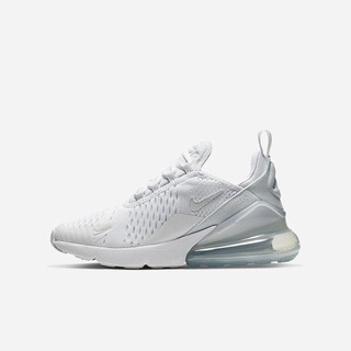 Pantofi Casual Nike Air Max 270 Fete Albi Metal Argintii Albi | EPAQ-82190